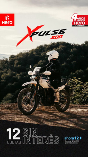 Hero Xpulse 200 Moto Enduro 0km 2023 Ciclofox