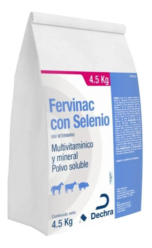 Fervinac Con Selenio Multivitaminico Y Mineral **  4.5 Kg **