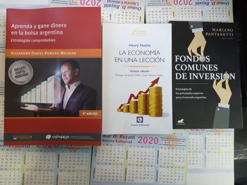 Libro Aprenda Y Gane Dinero + Fondos Comunes + La Economia 