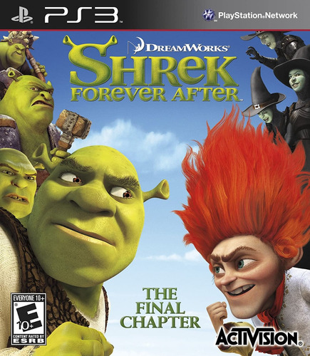 Videojuego Fisico Shrek Forever After Playstation 3 Ps3