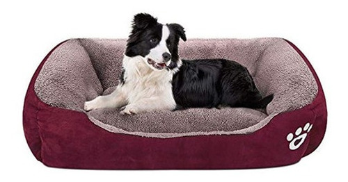 Cloudzone Cama Para Perros A Maquina Rectangulo Lavable Al