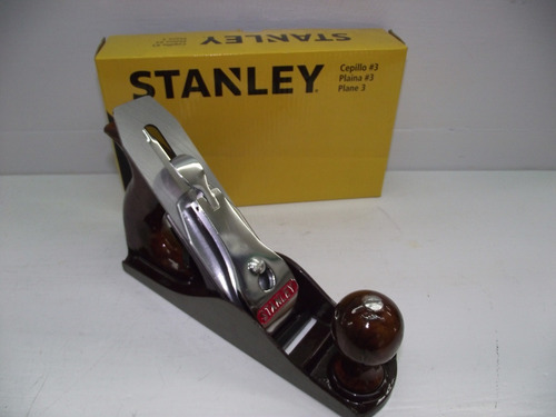Imagen 2 de 5 de Cepillo Stanley Carpintero Liso N 3 Profesional 12-163