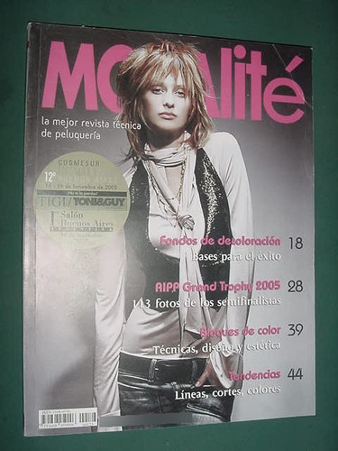 Revista Modalite 123 Tecnica Peluqueria Tendencias Cabello