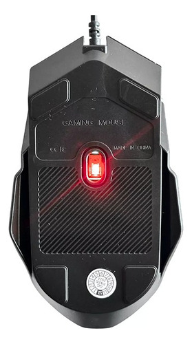 Mouse Gamer Retroiluminado Rgb Dinax Xtreme Series Negro