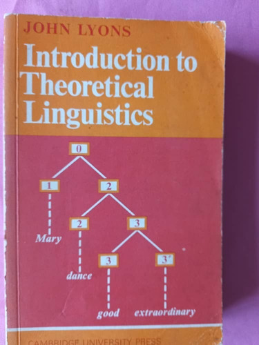 Book C - Introduction To Theoretical Linguistics - John Lyon