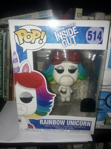 Rainbow Unicorn Funko Pop Vaulted Inside Out Intensamente