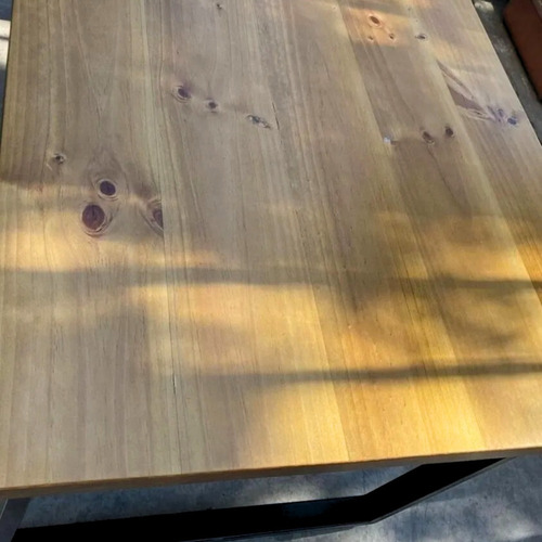 Mesa Comedor Industrial 190x90 Con 8 Sillas Tolix Madera