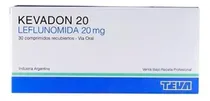 Comprar Kevadon® 20mg X 30 Comprimidos (leflunomida)