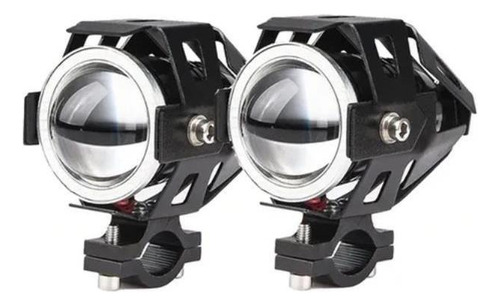 Faro Ojo Angel Led Foco Moto Exploradora Auxiliar 3 Modos