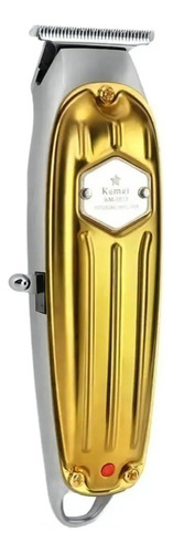 Cortapelos Kemei KM-1973, color dorado, 100 V/240 V