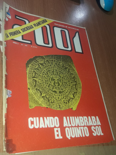 Revista 2001 Periodismo De Anticipacion N°36 Julio De 1971