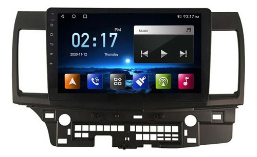 Estereo Mitsubishi Lancer 4+64 Carplay 2010+ Android 14