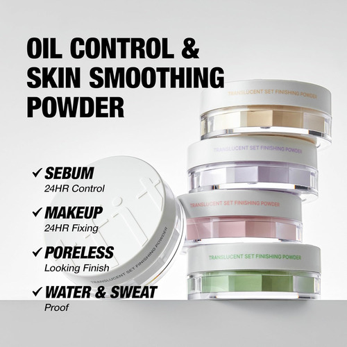 Polvo De Acabado TranslĂșcido Polvo Suelto Facial Con Control