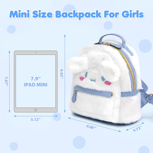 Bonita Mochila, Mochila De Felpa Kawaii Stuff, Bolsa Adorabl