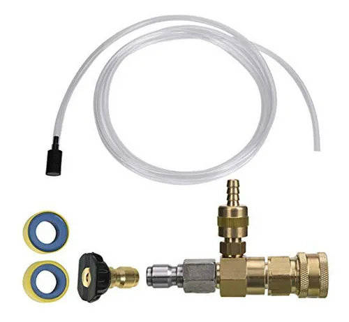 Kit De Inyector Químico Ajustable Para Hidrolavadora, Conect