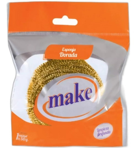 Esponja Dorada Bronce 12 Gr Make ( Pack X 24 Unid )