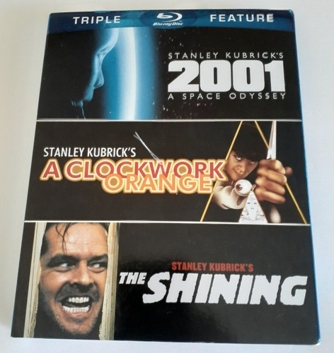 Triple Pack Blu-ray Stanley Kubrick Nuevo Original Sellado