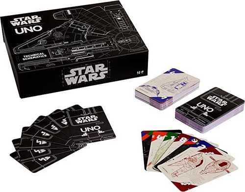 Uno Star Wars Juego De Cartas Uno Para Niños Y Adultos