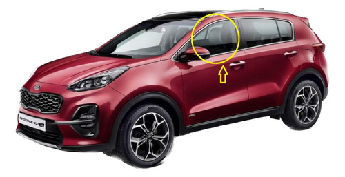 Cristal De Puerta Delantera Izquierda Kia Sportage 2017-2022