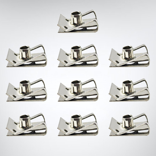 5 X 10 Uds Clips Tipo U Con Rosca Tipo U Tuerca De Sujeción