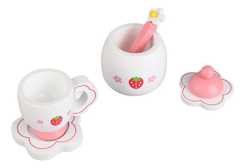 Set De Té De Madera