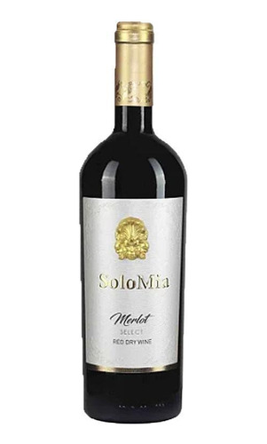 Solo Mia Mask Merlot 750 Ml Vinho Da Moldavia