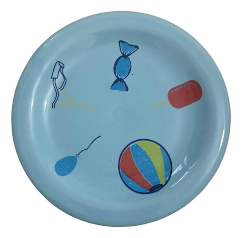 Pires De Café Erê Azul 12cm Porcelana Ibá Umbanda Candomblé