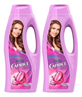 2 Shampoo Caprice Especialidades Fuerza Acti-ceramida 750ml
