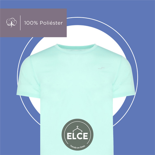 Paquete De 3 Playeras Deportivas Cuello Redondo Hombre Gym
