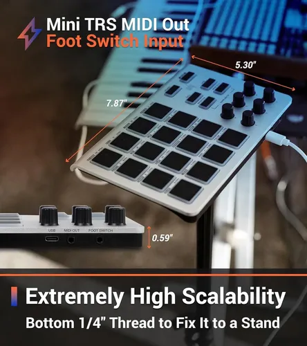 Controlador Midi Xjam 16 Pads Usb-c Ultra Portátil | Parcelamento