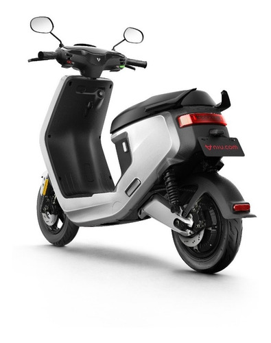 Imagen 5 de 5 de Moto Scooter Eléctrica Nuuv M+sport Plateado - Niu No Sunra