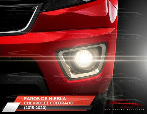 Imagen 3 de 10 de Kit Faros Niebla Colorado 2015 2016 2017 2018 2019 2020