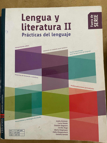 Lengua Y Literatura Ii Prácticas Del Lenguaje