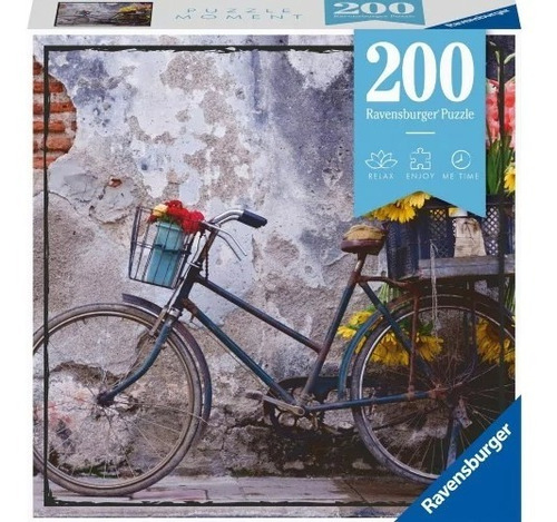 13305 Bicicleta Flores Rompecabezas Ravensburger 200 Piezas