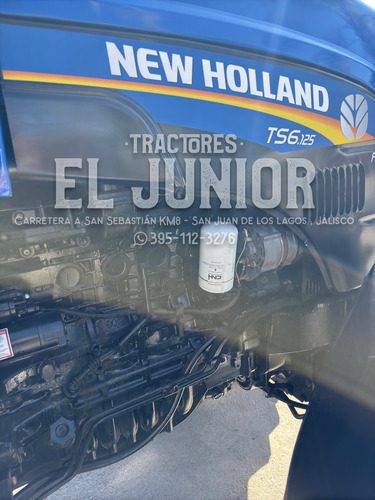 Tractor New Holland Ts6125 Con Cabina A/c 4x4 Turbo