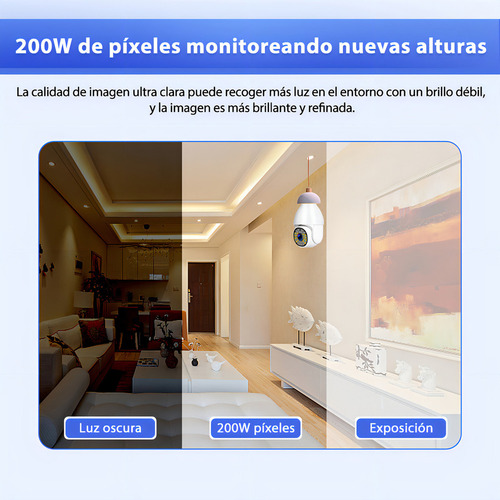 Nnn Cámara De Seguridad Genérica E27 Security Con