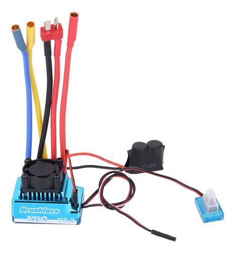 60 A Esc Sin Escobillas Para Modelo 1/10 Rc De Coche O Barco