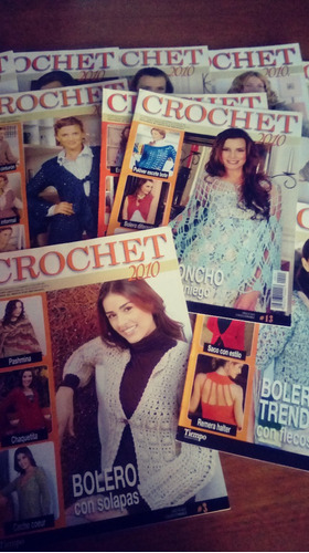 Revista Crochet 2010 (14 Números Del 1 Al 7 Y Del 9 Al 15)