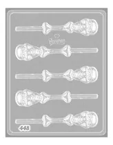 Comprar Molde Para Chocolate Chupetines Calaveras Parpen