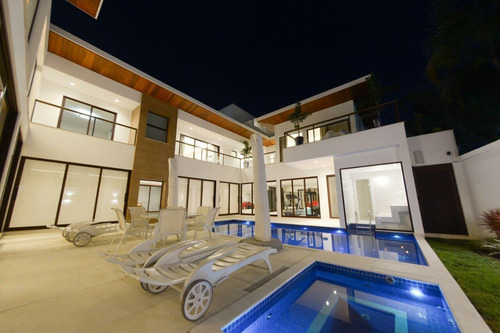 Imagem 4 de 28 de Santa Mônica Jardins Mansão Duplex 5 Suítes Projetada Por Arquiteto Renomado Com Requinte E Sofisticação 906m2. - 2048 - 70533969