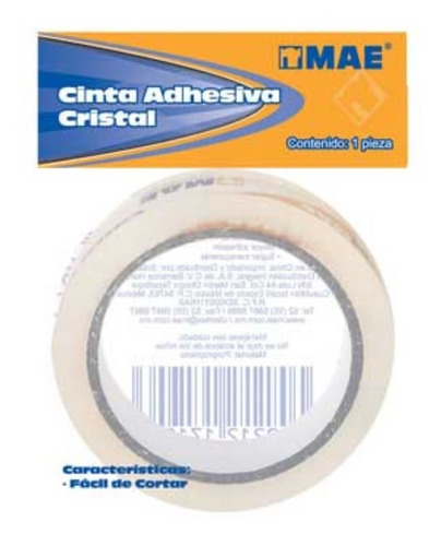 Cinta Mae Cristal 12 X 65 Bolsa C/16 Bc-24 /v