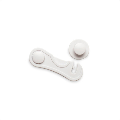 Traba Puertas Corrediza Para Alacenas Y Bajo-mesadas - Baby Innovation Color Blanco