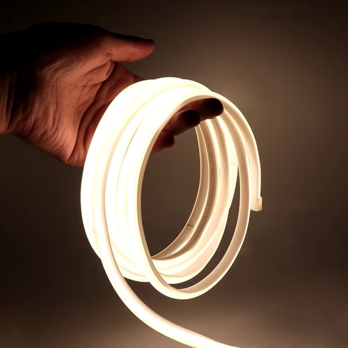 Fita Led Cob 14w 7 Metros 110v Ip65 4000k Neutra + Conector