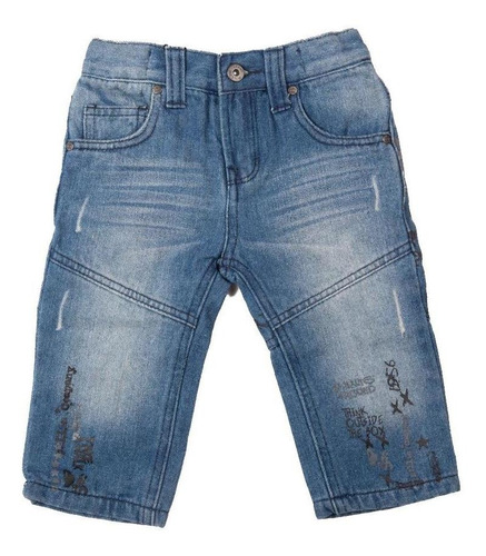 Jeans Bebe Niño Denim Pillin