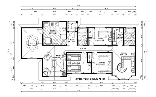 Imagen 4 de 10 de Casas Prefabricadas Instaladas. Obra Gruesa. Desde 100m2.