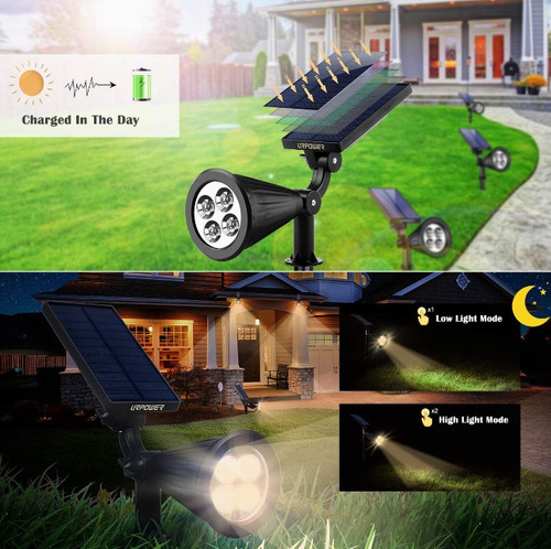 Luces Solares Urpower Encendido Y Apagado Automático 4 Pack
