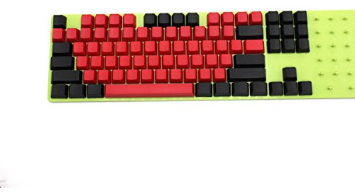 Npkc 104 87 61 Red Mixta Pbt Oem Perfil Keycap For Xjnhi