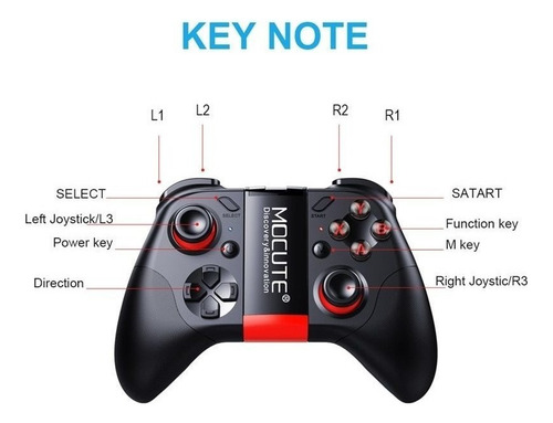 Controlador Bluetooth Sem Fio Para Telefones Celulares