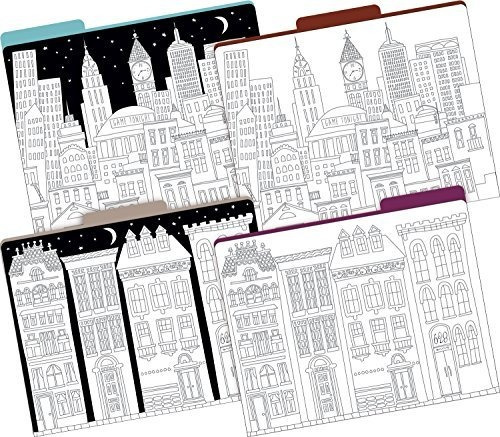 Barker Creek  Productos De Oficina Color Me Cityscapes Carpe