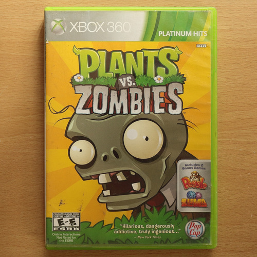 Plants Vs. Zombies Platinum Hits Xbox 360